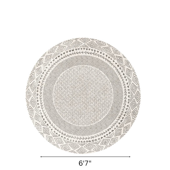 Elegant Light Beige Area Rug – Versatile