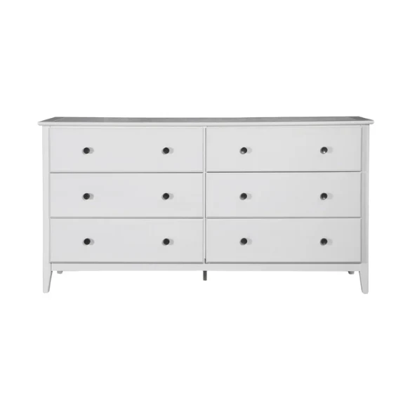 Brushed Wooden Full Double Size Bed and Bedroom Set – Elegant Design with Sturdy Construction and Rustic Charm