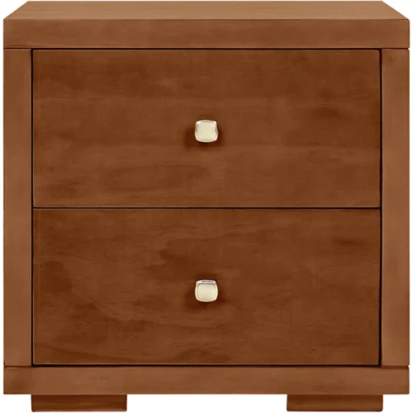 Modern Sophistication 2-Piece Queen Platform Bedroom Set with Sleek Headboard and Footboard in Solid Wood
