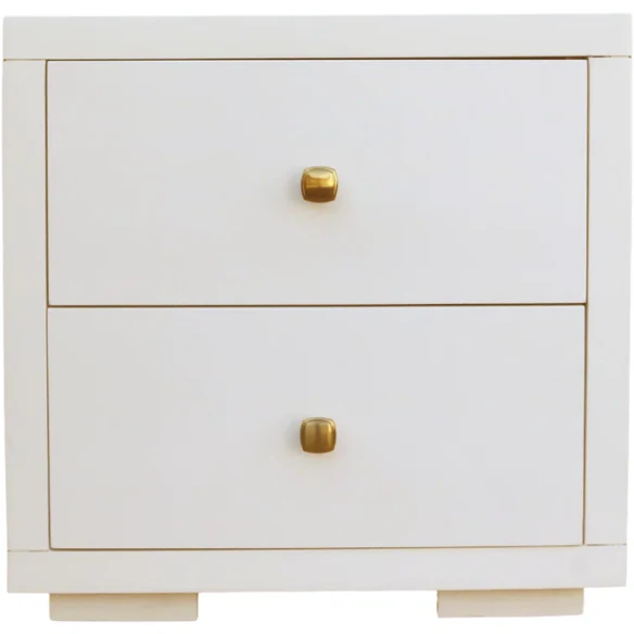 Modern Sophistication 2-Piece Queen Platform Bedroom Set with Sleek Headboard and Footboard in Solid Wood