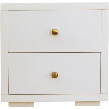 Modern Sophistication 2-Piece Queen Platform Bedroom Set with Sleek Headboard and Footboard in Solid Wood