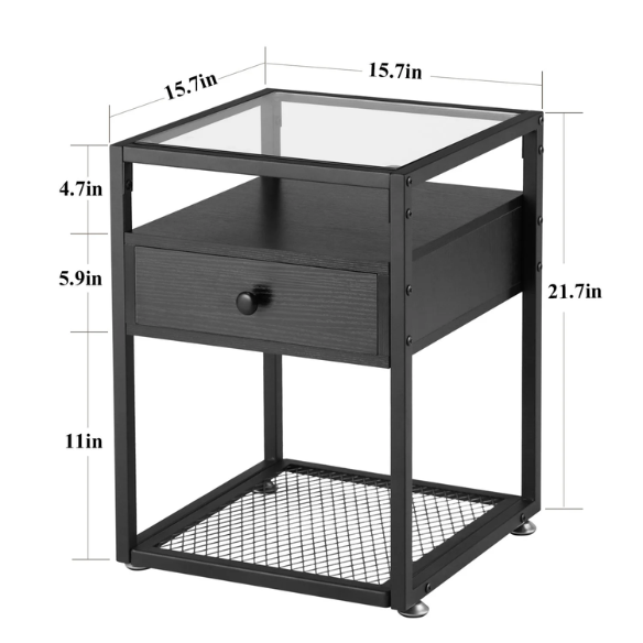 Style Black Metal 3-Piece Twin Bedroom Set – Modern & Durable Design