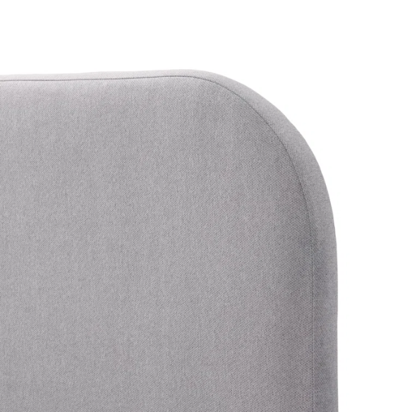 Bouclé Platform Bed with Arched Headboard – Modern Design, Easy Assembly, and Superior Comfort for King Size
