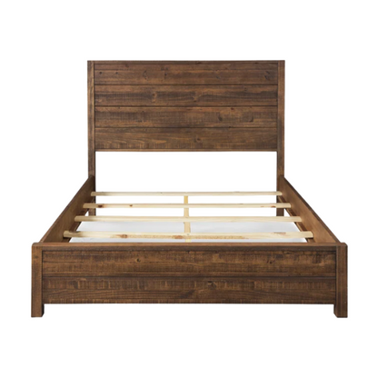 Stylish Wooden Twin 2-Piece Bedroom Set: Elegant Design for Cozy and Functional Spaces