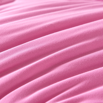 Ultra-Soft Comforter Set – Jersey Knit, Breathable, and Fluffy with Lightweight Down Alternative & Matching Pillowcase