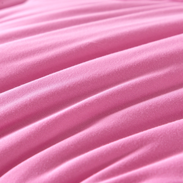 Ultra-Soft Comforter Set – Jersey Knit, Breathable, and Fluffy with Lightweight Down Alternative & Matching Pillowcase