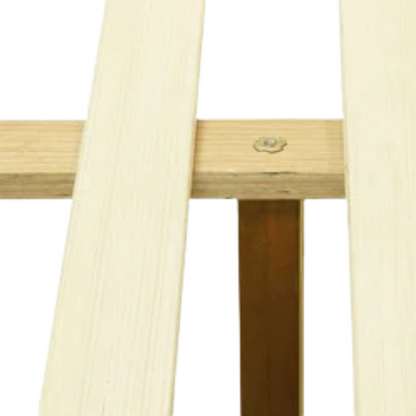 Timeless Solid Wood King Size Bed Frame with Headboard – Scandinavian Platform Design for Effortless Elegance and Comfort
