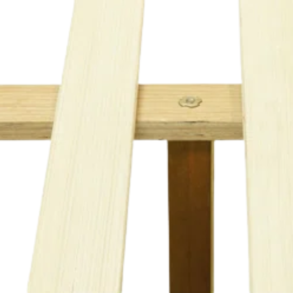 Timeless Solid Wood King Size Bed Frame with Headboard – Scandinavian Platform Design for Effortless Elegance and Comfort