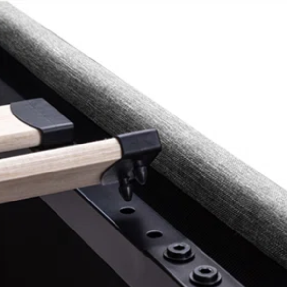 Luxurious Linen Upholstered Hydraulic Lift-Up Storage Platform Bed – Full/Double Size with Sleek Design & Maximized Space