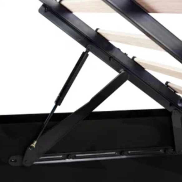 Luxurious Velvet Upholstered Hydraulic Lift-Up Storage Platform Bed – Full/Double Size with Sleek Design & Maximized Space