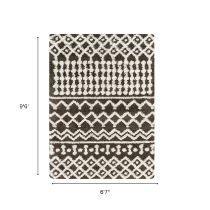 Contemporary Geometric Area Rug – Striking Design, Durable Construction, and Timeless Charm for Your Home