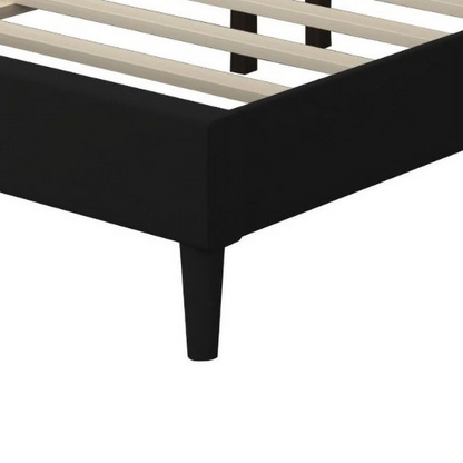 King Size Upholstered Platform Storage Bed with Button Tufted Headboard and Low-Profile Frame – Contemporary Glam Design