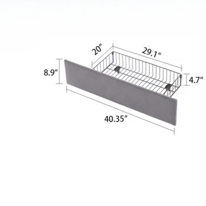 Velvet Upholstered Queen Size Platform Bed with Adjustable Headboard and 4 Storage Drawers