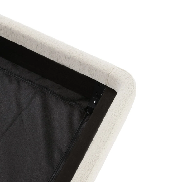Premium Upholstered Aurora Lift-Up Storage Bed with Elegant Boucle Performance Fabric, Plush Foam-Padded Headboard, and Spacious Under-Bed Storage for a Clutter-Free Bedroom