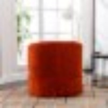 A set of two Burnt Orange Swivel Accent Chairs featuring rich, warm upholstery in burnt orange, set atop sleek metal frames with wood accents. The chairs have a 360-degree swivel base for easy movement and flexible seating. Their modern yet timeless design, along with plush foam and spring cushioning, offers comfort and style, making them a versatile addition to various home spaces like living rooms, offices, or bedrooms.
