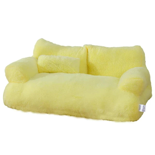 Luxury Cat Bed Sofa Winter Warm Cat Nest Pet Bed for Small Medium Dogs Cats Comfortable Plush Puppy Bed Pet Supplies