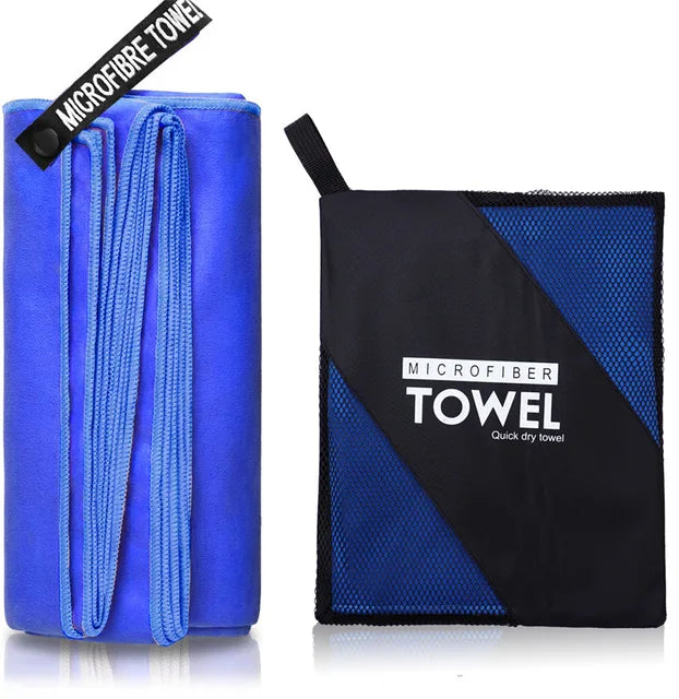 Microfiber Towels for Travel Sport Fast Drying Super Absorbent Bath Beach Towel Ultra Soft Lightweight Yoga Swimming Gym Towel