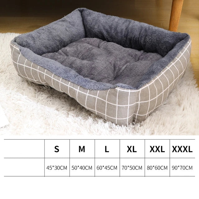 Pet Dog Cat Bed Mat Large Dog Sofa Bed Warm Pet Nest Kennel for Small Medium Large Dogs Puppy Kitten plus Size Sleeping Mattress