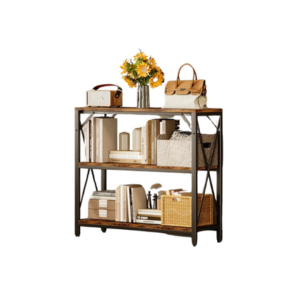 3-tier engineered wood shelf