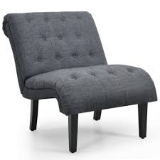 The ideal blend of modern design and comfort with this grey button-tufted accent chair. Whether you’re entertaining guests, reading a book, or relaxing after a long day, this chair is the perfect addition to your home, providing both aesthetic charm and a cozy seating experience.