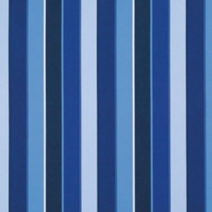 Blue and white striped accent pillow – reversible, weather-resistant, and overstuffed for stylish comfort indoors or outdoors on patios, decks, or sofas.

