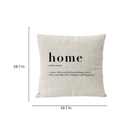 Boho linen throw pillow covers in black, beige, and light coffee with abstract modern design, available in multiple sizes.