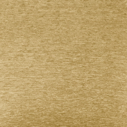 Set of two ochre upholstered dining chairs with high backs, espresso wood frames, and cushioned polyester seats.