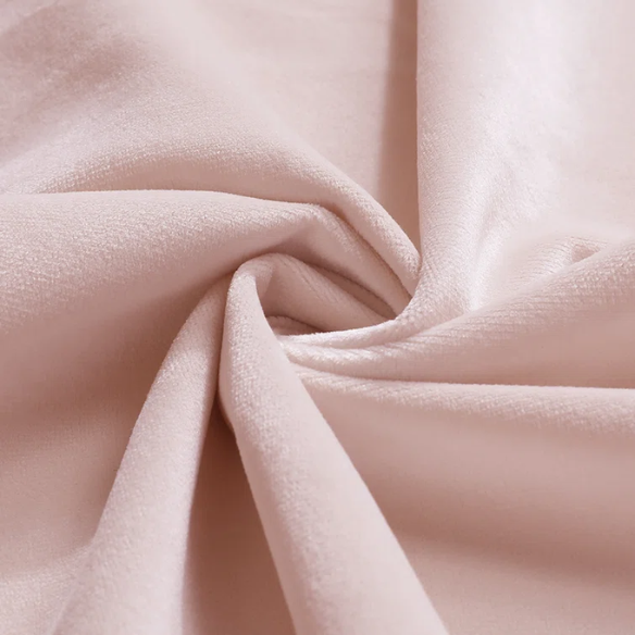 Full-size pink velvet platform bed with LED flower-shaped headboard and adjustable height