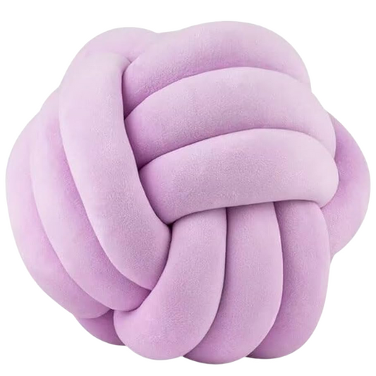 Lilac Geometric Decorative Throw Pillow – Soft Modern Cushion for Sofa, Bed, or Home Decor (22 cm & 28 cm Sizes)