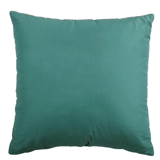 Set of 2 luxury teal pillow covers with zipper closure for modern home decor, perfect for living rooms, bedrooms, and sofas.