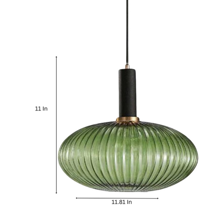 Retro-Inspired Colorful Glass Pendant Lights – Creative LED Loft Lighting for Living Rooms, Bedrooms, and More