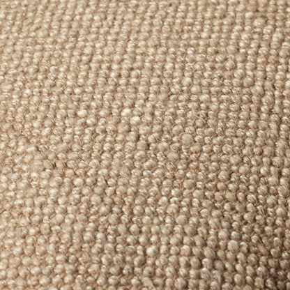 Tan cotton blend throw pillow with fringe, 22x22 square cushion featuring soft texture and hidden zipper, styled on a neutral sofa for cozy, earthy decor.

