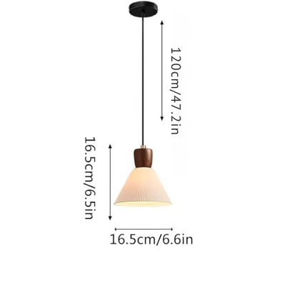 White ceramic vintage chandelier with adjustable height, modern pendant light for home and office decor.